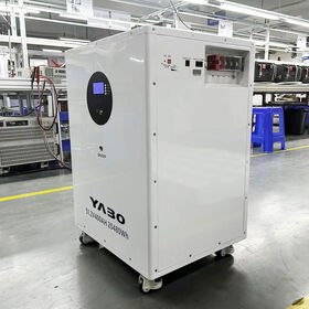 YABO Professional 51.2V 400Ah Mobile Battery Pack LiFePO4 Zero Noise Parallel Ready for Small Shop EV Emergency Charge