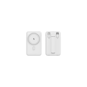 OEM New Arrivals Fast Charging PD22.5W 10000MAH Power Bank PD15W Magnetic Wireless with Cables and Stand