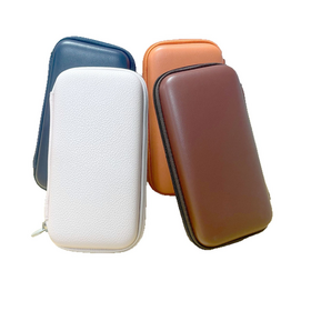 Premium Portable PU Storage Hard Case. For storage of game consoles, hard drives, data cables, and electronic accessories.