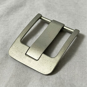 Durable Heavy Duty Metal Pin Belt Buckle, Classic D-Shape Fastener for Men Women Waistbands, Dog Collars & DIY Crafts