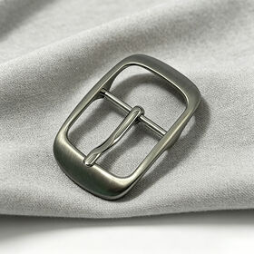 Polished Silver Oval Rounded Corner Metal Pin Buckle, Smooth Prong Fastener for Women Leather Belts, Handbag Straps