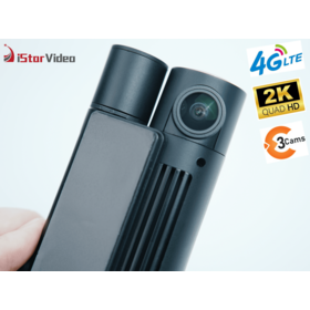 Remote Live View Priority 4G Dashcam 3-Channel 2K - Super Night Vision, Geo-Fence & 512GB Support