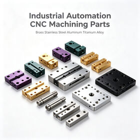 Automated Machinery CNC Milling Turning Parts Brass Stainless Steel Aluminum Titanium Alloy Custom Service