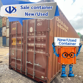 Classic Design Custom Logo 40HC High Cube Big Capacity Storage Shipping Container for Sale