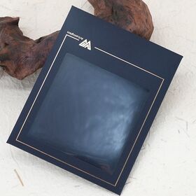 ODM Custom Silver Hot Foil Print Matte Card Envelope for Event Invitation Photo Packing