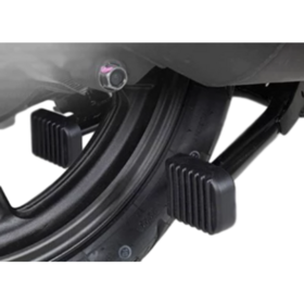 Premium Universal Rubber Side Stand Pad Anti Slip Protective Durable Motorcycle Kickstand Extension Pad