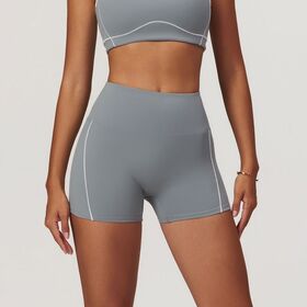 Wholesale Yoga Shorts Running Sports Short Leggings Elastic High Waist Butt Lifting Workout Yoga Shorts