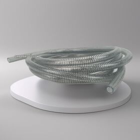 ULK Custom Flexible Steel Wire Reinforced PVC Hose Weather Resistant Transparent Tube 19 25 32 38 50mm for Water Pump Industry