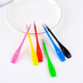Portable Golf Scoring Pencil Built-In Clip Multicolor Plastic Accessory
