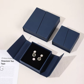 Competitive Price Door Magnetic Jewelry Gift Box Luxury Gift Jewelry Packaging Earring Necklace Ring Pendant Jewelry Box