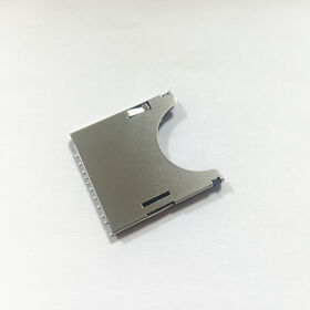 High Reliability 9P LCP SD Card Connector IATF 16949 Certified Gold Flash Male for Data Transfer