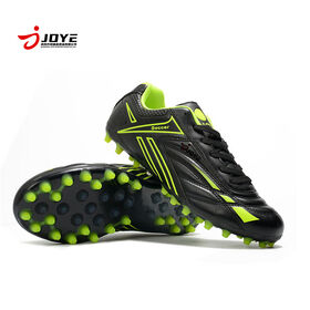 Large Size Wholesale Simple Fashion Anti-Impact High Top High Ankle Football Boots New Soccer Shoes