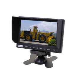 7 Inch AHD TFT LCD Touchscreen Monitor, 9-36V Wide Voltage Vehicle Display for Bus, Van, Commercial Vehicle