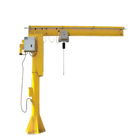 Electric Rotating 180/270/360 Degree Pillar Mounted Jib Crane