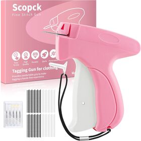 Popular Portable Clothing Stitch Gun Fast Repair Tool Complete Set with Needles & Mixed Color Fasteners for Daily Use