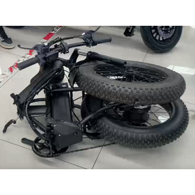 Factory Custom OEM Foldable Electric Bike 48V 500W Fast E-Scooter 3 Speed 7 Variable Speed Fold Frame Dual Disc Brake
