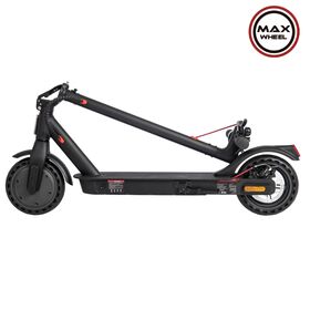 Maxwheel E9pro Adult Foldable Electric Scooter | 350W Motor, 36V 6-10Ah Lithium Battery, Lightweight Aluminium Alloy, Dual Brake S