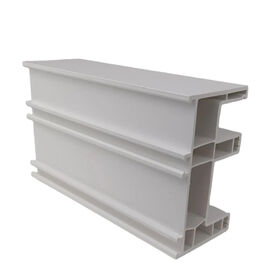 ASA Lamination UPVC Plastic Steel Profiles, Custom Color PVC Extrusion Window Frame Profiles