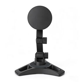Flexible En Alliage D'aluminium Magnétique Support De Téléphone De Voiture avec Collant Pad Universel Mont pour Tableau de Bord Bureau Intérieur Noir