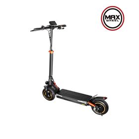 Maxwheel Manufacturer T4 Foldable Electric Scooter, 10 Inch Off-Road Tyre, Dual Brake System, Colorful Display, Spain Warehouse