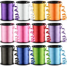 Bulk Disponível Curly Balão Fitas Multi-cor Cordas Decorativas para Embrulho Artesanato Casamento Aniversário