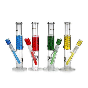 12 inches Wholesale Price New Designed Factory New Hot Phoenix Star Glass Water Pipe with glycerin