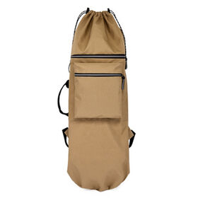 adjustable strap backpacks designed for skateboard and longboard carry