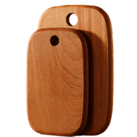 2026 Premium Solid Wenge Wood Cutting Board Compact Durable Kitchen Chopping Block Wooden Cutting Board