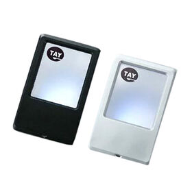 LED name card magnifier, hot sale and high quality ,
