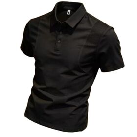 2026 Hot Selling Plus Size Men's Polo Shirts Soft Casual Short Sleeve Men's Polo Shirt
