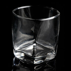 Glass beer mug square shot glass