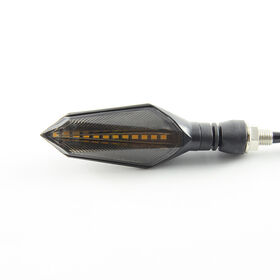 2026 Hot Sale High Quality High Bright Arrow Shape Modified LED Warning Direction Lights Motorcycle Turn Signals