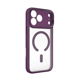 X-ONE Drop Height 6M 360 Protection Frost Matte Impact Protection Case TPU+PC Magnetic for iPhone 18 Pro Max/17 Pro Max Maroon