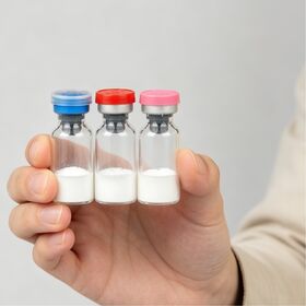 Chinese Factory Vials Wholesale 99% High Purity Peptides Powder RT 10/20/30. GHK-CU 50/100