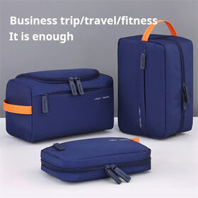 Foldable New Lightweight Waterproof Toiletries Bag Large-capacity Men's Cosmetics Storage bag for Travel