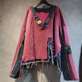 Long-sleeve fashion knitted sweater for women in autumn and winter