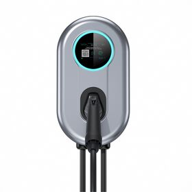 Manufacturers smart wall mount universal ev charging pile us standard wallbox ac 40a type 1 home ev car charger station with app