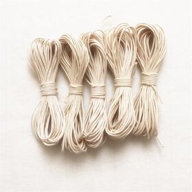 Wax Coated Cotton String Roll Professional Braided Jewelry Making Cord