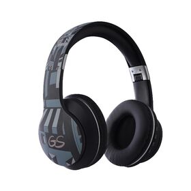 Customized Design v6.0 Bluetooth Headphones Foldable Heat Transfer Printing Wireless Headphones 3D Stereo Headphone