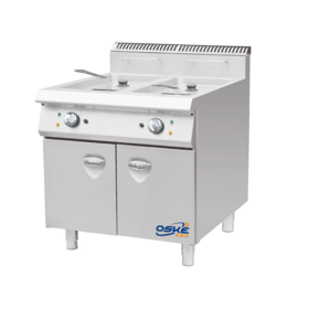 Commercial Double Tank Electric Gas Deep Fryer Industrial Food Processing Machine