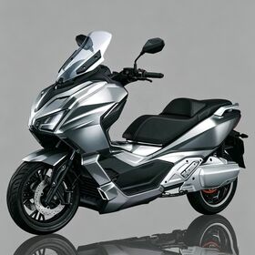 New 2026 Factory Direct Maxi Electric Commuter Motorcycle 10KW 72V 180Ah CATL Battery 350km Range 126kmh Street Legal Silver Gray