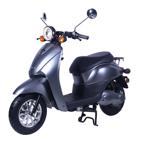 Factory Direct New 2026 Maxi Electric Commuter Motorcycle 10KW 72V 180Ah CATL Battery 350km Range 126kmh Street Legal Silver Gray