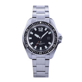 Waterproof Stainless Steel Quartz Divers Watch Professional Simple Fashion Timepiece