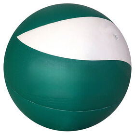 Comfort Smooth White Green Yellow PU Official Size 5 Volleyball for School PE Lessons & Indoor Recreational Sports