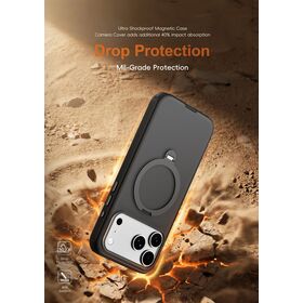 2026 new design 360 degree Swivel Magnetic ring holder PC+TPU phone case factory price