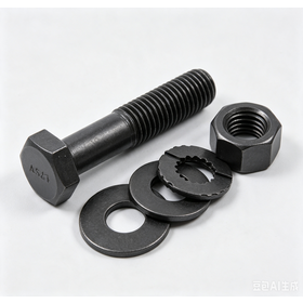 Gr 12.9 High Strength Heavy Hex Structural Bolt Dacromet Coated Alloy Steel Fastener