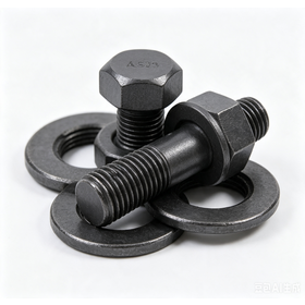 DIN 6914 Gr 12.9 High Strength Heavy Hex Structural Bolt Dacromet Coated Alloy Steel Fastener