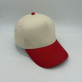 Adult Unisex Cotton Blend 5 Panel Baseball Cap with Adjustable Snapback and Curved Visor for All Seasons