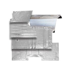 Supertech Hybrid Vacuum Insulated Panels 100mm Thickness for Medical Cold Chain Boxes FR4 Grade