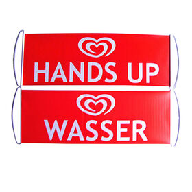 Custom 16 Indoor Handheld Scrolling Banner Rolls Collection